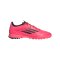 adidas F50 League TF Vivid Horizon Pink Schwarz - rosa