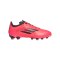 adidas F50 League MG Vivid Horizon Kids Pink Schwarz - rosa