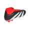 adidas Predator League Sock SG Solar Energy Schwarz Weiss Rot - schwarz
