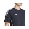 adidas Tiro 24 T-Shirt Schwarz Weiss - schwarz