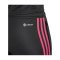 adidas Tiro 23 Club Trainingshose Damen Schwarz Pink - schwarz