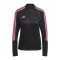 adidas Tiro 23 Club Sweatshirt Damen Schwarz Schwarz Pink - schwarz