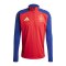 adidas Spanien HalfZip Sweatshirt EM 2024 Rot - rot