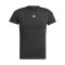 adidas Techfit Aeroready T-Shirt Schwarz - schwarz