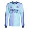 adidas Originals FC Arsenal London Langarm Trikot 2024/2025 Türkis - tuerkis