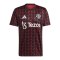adidas Manchester United Prematch Shirt 2024/2025 Schwarz - schwarz