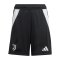 adidas Juventus Turin Short Home 2024/2025 Kids Schwarz - schwarz