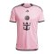 adidas Inter Miami CF Auth. Trikot Home 2024 Messi Pink - pink