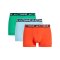 Nike Cotton Trunk Boxershort 3er Pack Orange Blau Grün F0PJ - orange