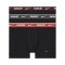 Nike Cotton Trunk Boxershort 3er Pack Schwarz F5I7 - schwarz