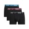 Nike Cotton Trunk Boxershort 3er Pack Schwarz FHWX - schwarz