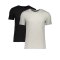 Nike Crew Neck Shirt 2er Pack Grau Schwarz F9JN - grau