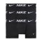 Nike Dri-Fit Micro Trunk Boxershort 3er Pack FUB1 - schwarz