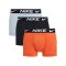 Nike Dri-FIT Micro Trunk Boxershort 3er Pack Orange F25Y - orange