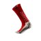 TruSox Socken Mid Calf Thin Rot Weiss - rot