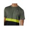 New Balance Striped Accelered T-Shirt Grün FNSE - gruen