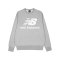 New Balance Essentials Stacked Logo Sweatshirt FAG - grau
