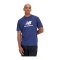 New Balance Essentials Logo T-Shirt Blau FNNY - blau