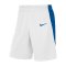 Nike Team Basketball Stock Short Weiss Blau F102 - weiss