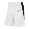 Nike Team Basketball Stock Short Weiss F100 - weiss