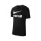 Nike SC Freiburg Freizeit T-Shirt Swoosh F010 - schwarz