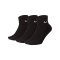 Nike Cushion Quarter Training Socken 3er Pack F001 - schwarz