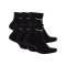 Nike Everyday Cushioned Ankle 6er Pack Socken F010 - schwarz