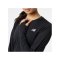 New Balance Long T-Shirt Running Damen FBK - schwarz