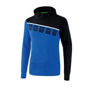 erima-5-c-kapuzensweat-kids-blau-schwarz-fussball-teamsport-textil-sweatshirts-1071901.png