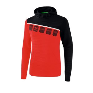 erima-5-c-kapuzensweat-rot-schwarz-fussball-teamsport-textil-sweatshirts-1071902.png