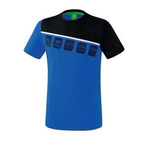 erima-5-c-t-shirt-blau-schwarz-fussball-teamsport-textil-t-shirts-1081901.png
