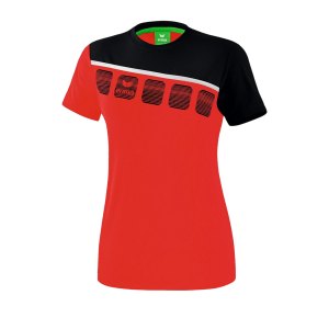 erima-5-c-t-shirt-damen-rot-schwarz-fussball-teamsport-textil-t-shirts-1081912.png