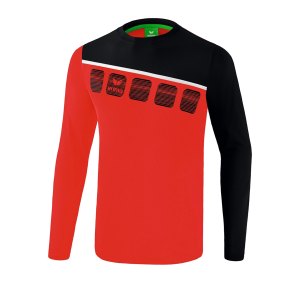 erima-5-c-longsleeve-rot-schwarz-fussball-teamsport-textil-sweatshirts-1331902.png
