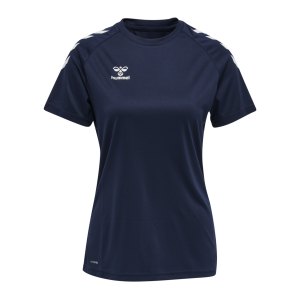 hummel-hmlcore-xk-poly-t-shirt-damen-blau-f7026-211944-teamsport_front.png