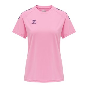 hummel-hmlcore-xk-poly-t-shirt-damen-rosa-f3257-211944-teamsport_front.png