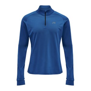 newline-core-halfzip-sweatshirt-running-blau-f7045-510110-laufbekleidung_front.png