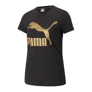 puma-classic-logo-t-shirt-damen-schwarz-gold-f66-530077-lifestyle_front.png