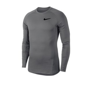 nike-pro-warm-langarm-shirt-grau-schwarz-f036-929721-underwear-langarm.png