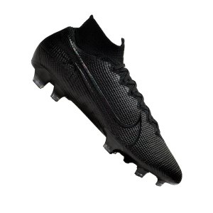 Nike Junior Mercurial Superfly 7 Elite FG Soccer Cleat Black.