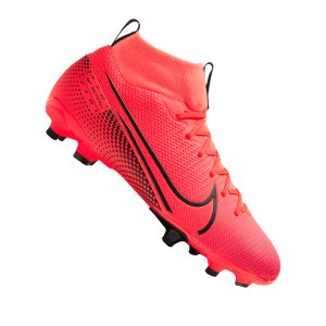 Nike Mercurial Superfly 6 AG Pro Soccer Cleats White Orange.