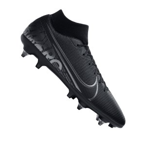 Nike Mercurial Superfly VI Pro AG Black Football Shoes
