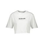 Calvin Klein Open Back Cropped T-Shirt Damen F100