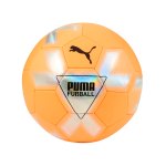PUMA CAGE Trainingsball Orange Silber Schwarz F02