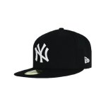 New Era Fitted Cap NY Yankees MLB Basic Schwarz