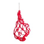 Cawila Nylon-Ballnetz 6 Fussbälle Rot