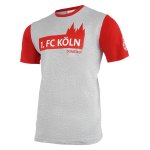 Uhlsport 1. FC Köln 3.0 Freizeit T-Shirt Grau