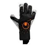 Uhlsport Supergrip+ Speed Contact TW-Handschuhe Schwarz Weiss Orange F01