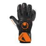 Uhlsport Supersoft HN Speed Contact TW-Handschuhe Schwarz Weiss Orange F01
