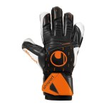 Uhlsport Supersoft Speed Contact TW-Handschuhe Schwarz Weiss Orange F01