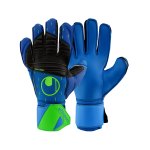 Uhlsport Aquasoft TW-Handschuhe Blau Schwarz F01